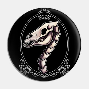 Horse Skull (Framed Version) Pin