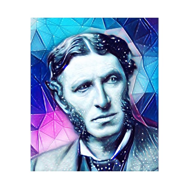 Matthew Arnold Snowy Portrait | Matthew Arnold Artwork 13 by JustLit