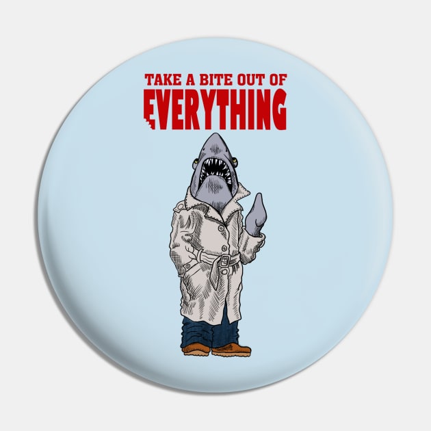 Take a bite out of Jaws Pin by TechnoRetroDads