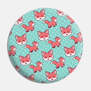 Little Pink Fox Pin