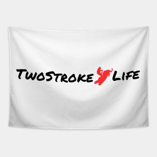 2 Stroke Life Snowmobile snow mobile two stroke Tapestry