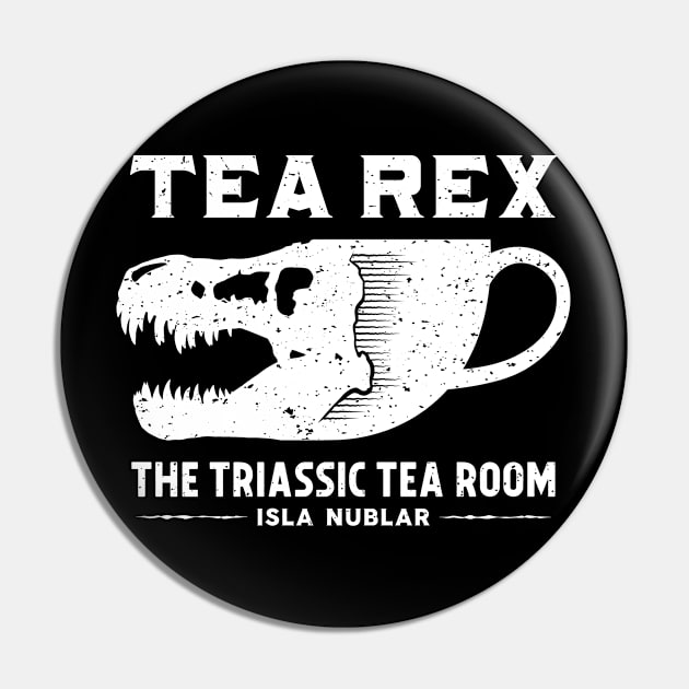 Tea Rex [Alt] Pin by DCLawrenceUK