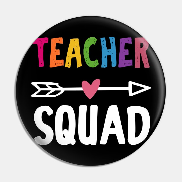 Teacher Squad Pin by Daimon