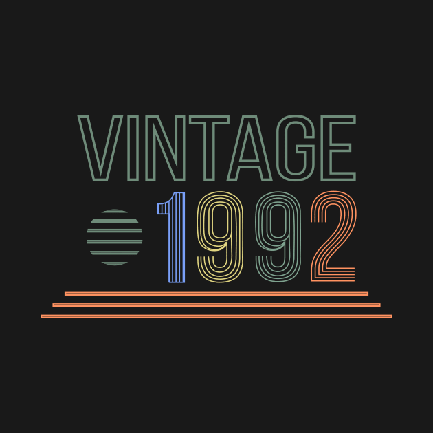 Vintage 1992 by AnjPrint