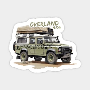 Overland Defender 110 Magnet