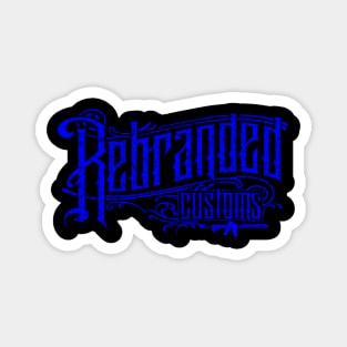 Blue Rebranded Customs Magnet