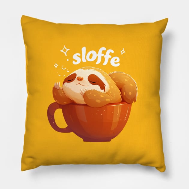 sloffee Pillow by dubcarnage