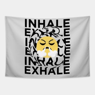 INHALE EXHALE Tapestry