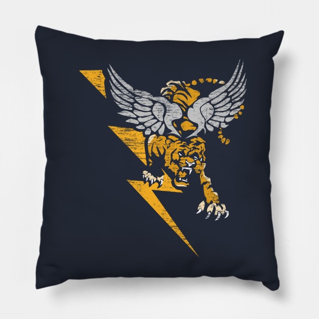 Flying Tiger 4 Pillow by ilrokery