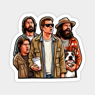 The Dude Abides Magnet