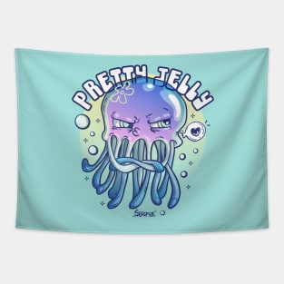 Pretty jelly jellyfish Tapestry