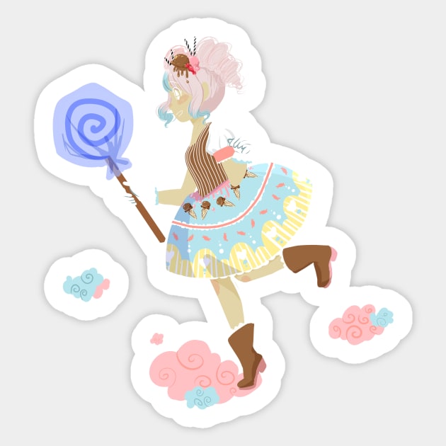 Sweet Tooth Pop - Sugar - Sticker | TeePublic