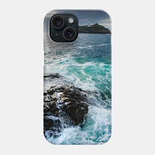 Godrevy Rocks Cornwall Phone Case