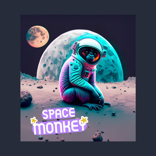 SPACE MONKEY by KesariyaBalam