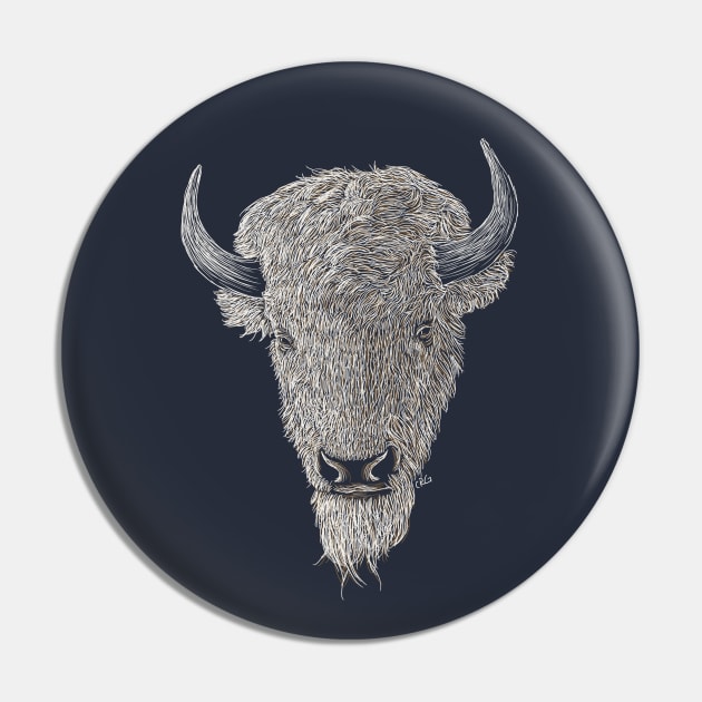 American Buffalo Pin by Walking in Nature