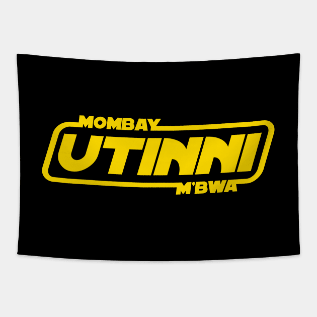 Mombay M'bwa. UTINNI! Tapestry by cubik