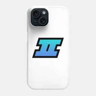 Gemini Light Blue Gradient Phone Case