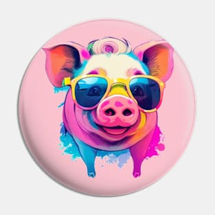 cute pig cartoon Pin