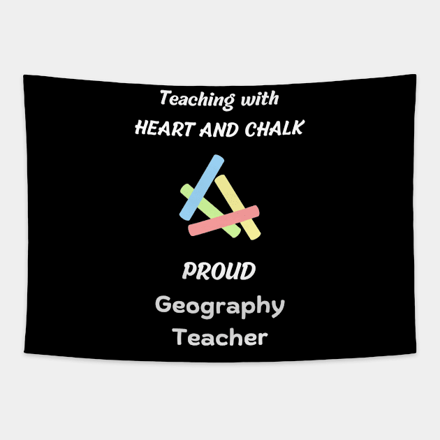 geography teacher gift - geography professor and instructor gift idea for geography of the world teachers and lovers design Tapestry by vaporgraphic