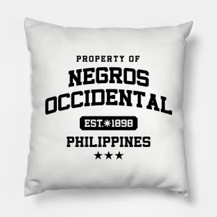 Negros Occidental - Property of the Philippines Shirt Pillow