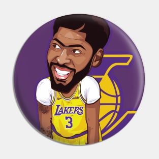 Anthony Davis Los Angeles Lakers Pin