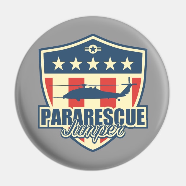 US Pararescue - HH-60 Pave Hawk Pin by TCP