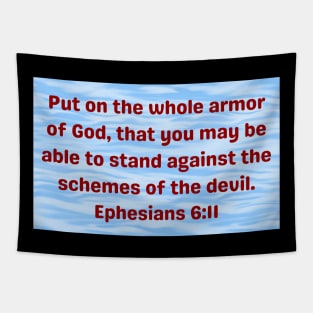 Put On The Whole Armor Of God Tapestry