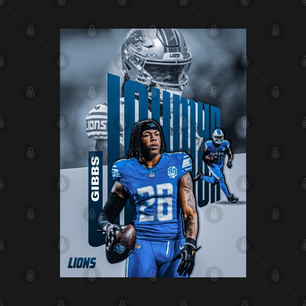 Jahmyr Gibbs by NFLapparel