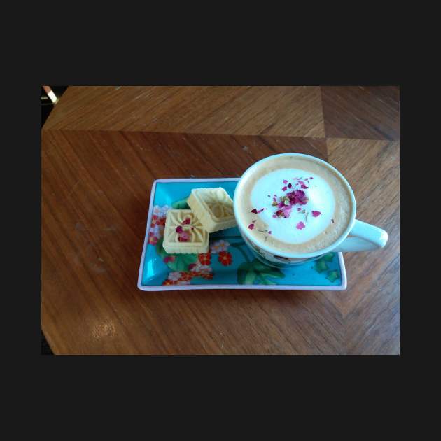 Cappuchino and cookies by Stephfuccio.com