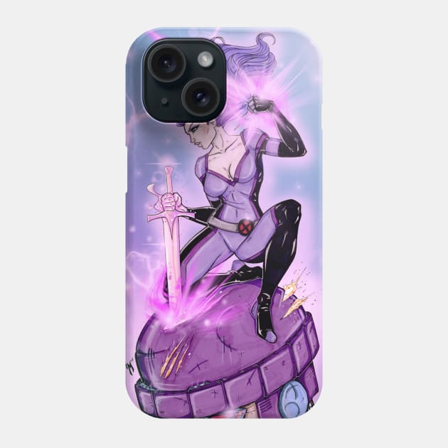 Psylocke Reborn Phone Case by Crimzonartz