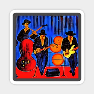 A Blues Trio Magnet