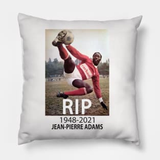 RIP Jean Pierre Adams 1948-2021 Pillow