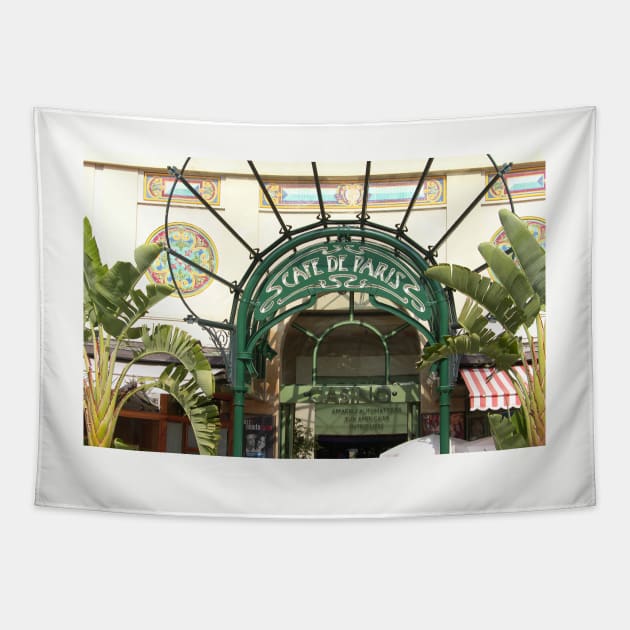 Café de Paris, Monaco Tapestry by tomg