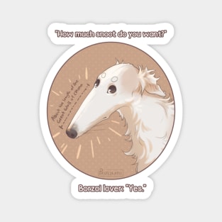 Borzoi Lover Magnet