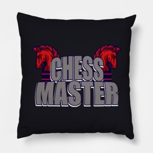 Chess Master Saying Gift Pillow