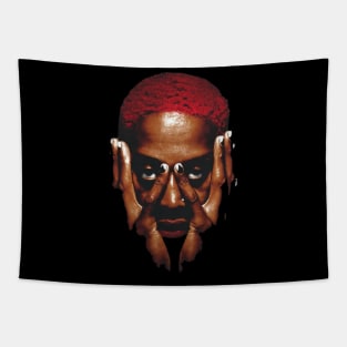 Dennis Rodman Diplomat, Icon, Rebel Tapestry