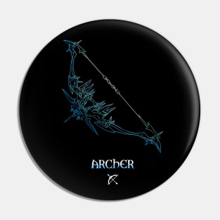 Archer Fantasy Class Weapon Pin