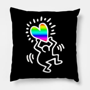 people pride art Pillow