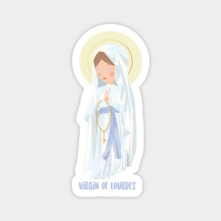 Virgin of Lourdes Magnet