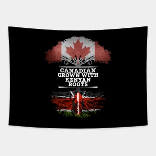 Canadian Grown With Kenyan Roots - Gift for Kenyan With Roots From Kenya Tapestry