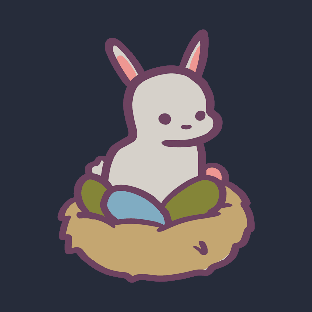 Easter Bunny's Egg Nest by ThumboArtBumbo