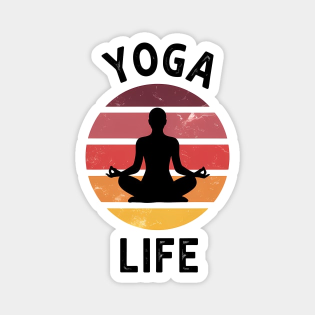 Yoga Life Quote Magnet by Rachel's Store 6