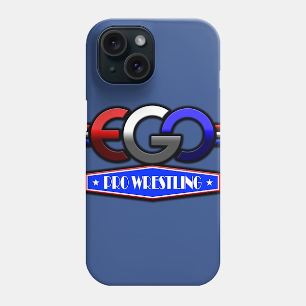 EGO Pro Wrestling - 3rd Logo RWB Phone Case by egoprowrestling
