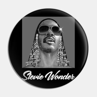 Stevie Wonder Pin