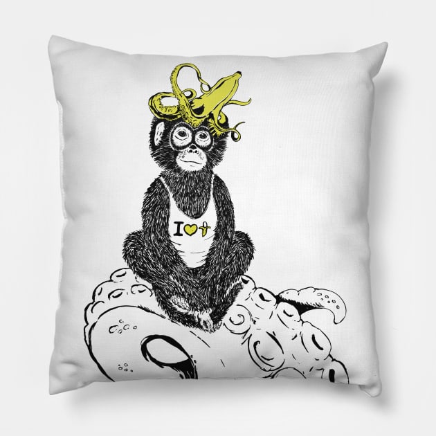 Sea monkey Pillow by Deeprootsbkk