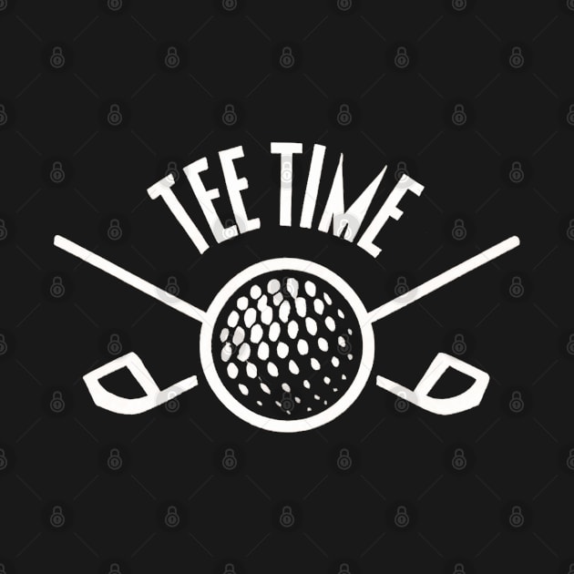 Golfers Tee Time by CBV