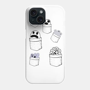 Pocket Ghosts Phone Case