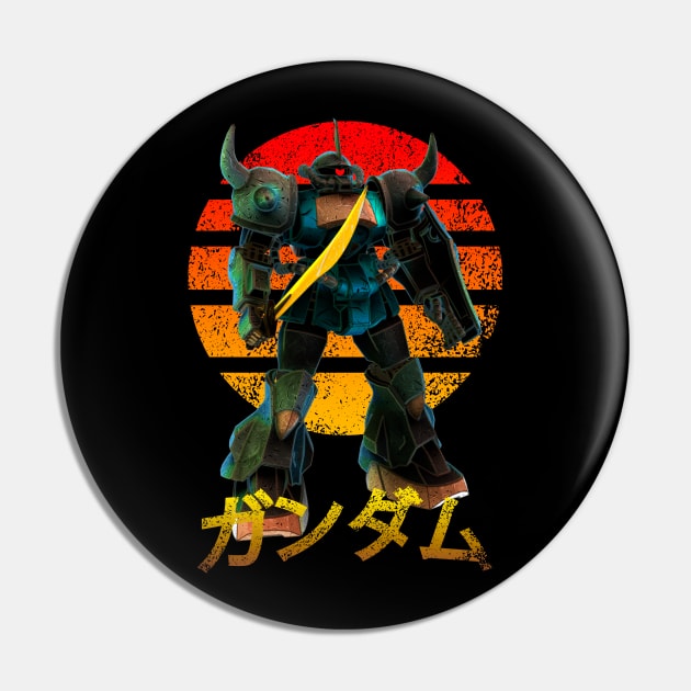 MS-07B Gouf Pin by gblackid