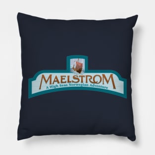 Maelstrom Sign Throwback Pillow