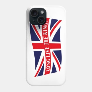 Long Live The King! (England / Great Britain / United Kingdom / Wave) Phone Case